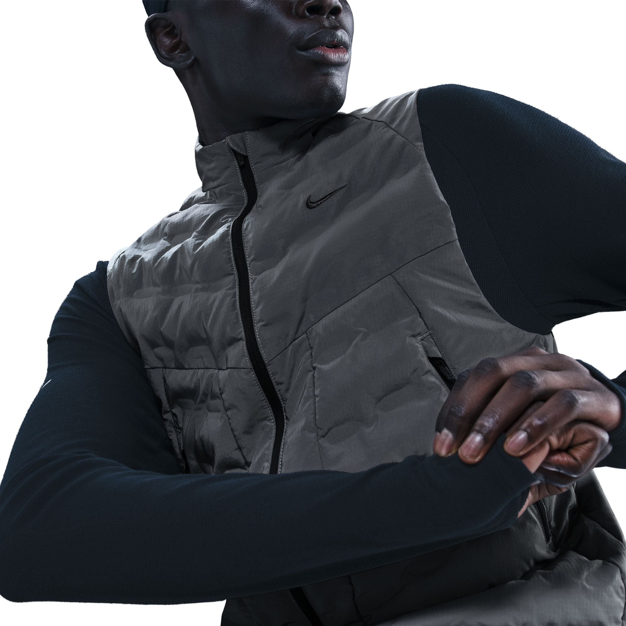 Men's Therma-FIT ADV Reflective Vest (027 - Reflective Silver