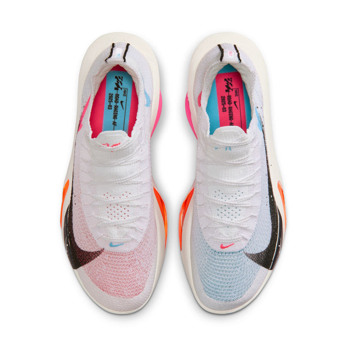 Men's Alphafly 3 (100 - White/Black-Soft Pearl-Hyper Crimson)