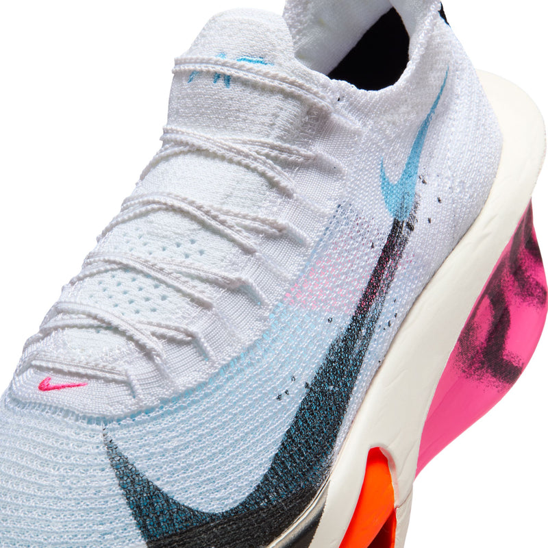 Men's Alphafly 3 (100 - White/Black-Soft Pearl-Hyper Crimson)