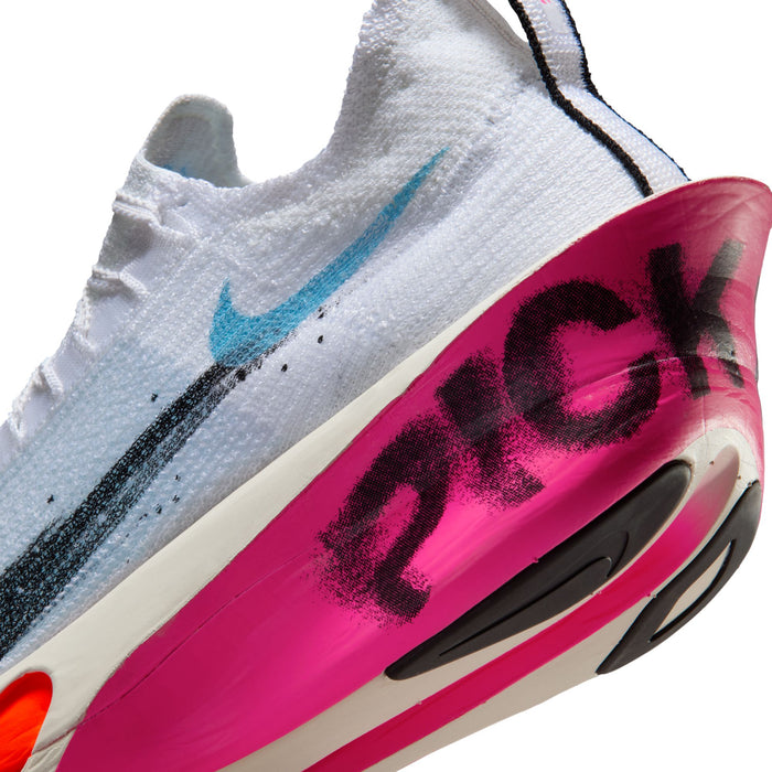 Men's Alphafly 3 (100 - White/Black-Soft Pearl-Hyper Crimson)