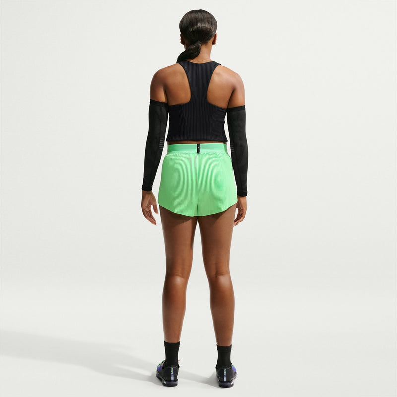 Women's AeroSwift Dri-FIT ADV Cropped Running Tank Top (010 - Black/White)