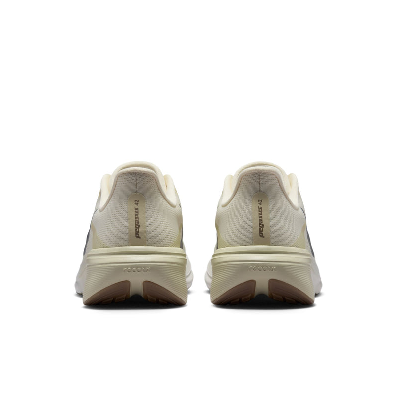 Men's Pegasus 42 (100 - Coconut Milk/Metallic Silver-Lt Khaki)