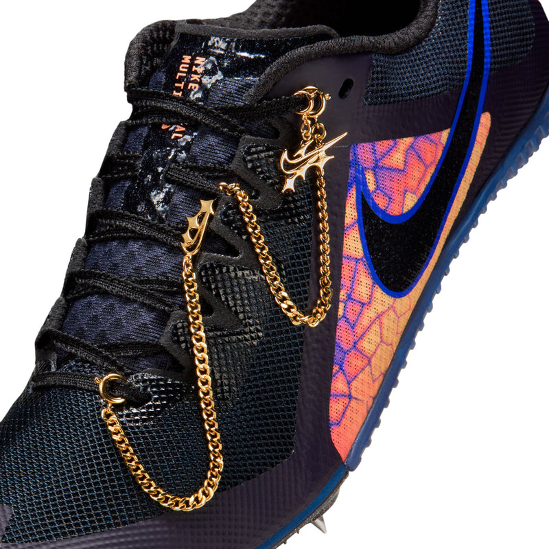 Unisex Zoom Rival Multi-Event Glam (400 - Dark Obsidian/Black-Orange Pulse)
