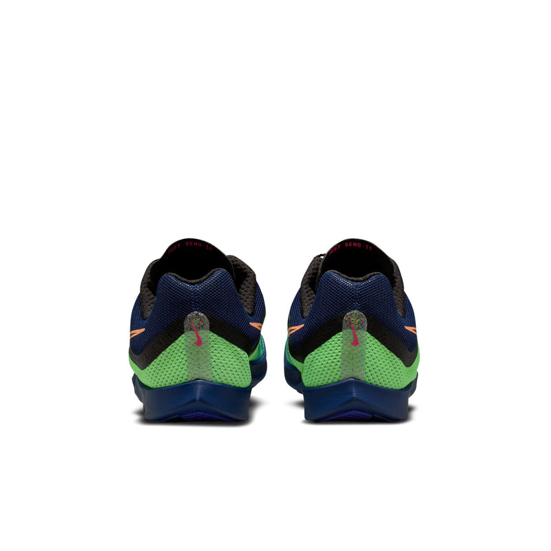 Unisex Zoom Rival Distance Glam (400 - Dark Obsidian/Black-Indigo Burst-Green)