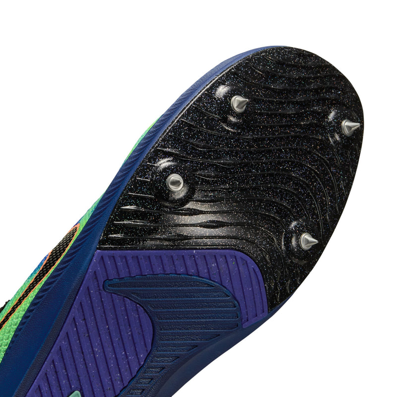 Unisex Zoom Rival Distance Glam (400 - Dark Obsidian/Black-Indigo Burst-Green)