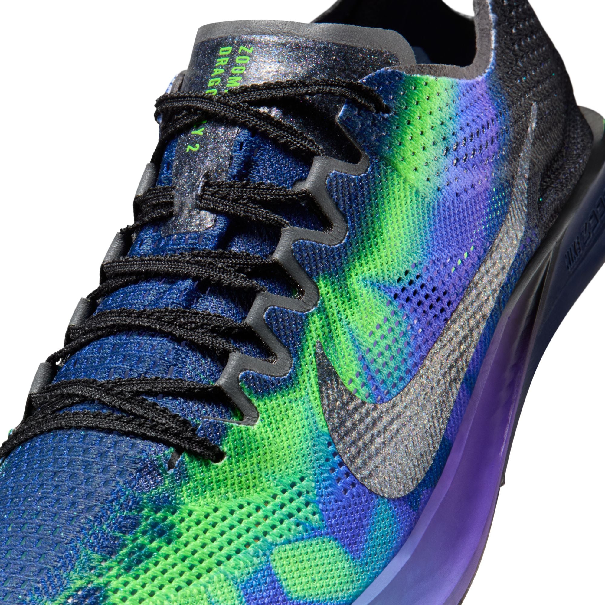 Unisex Dragonfly 2 Glam (500 - Fierce Purple/Black-Electric Green