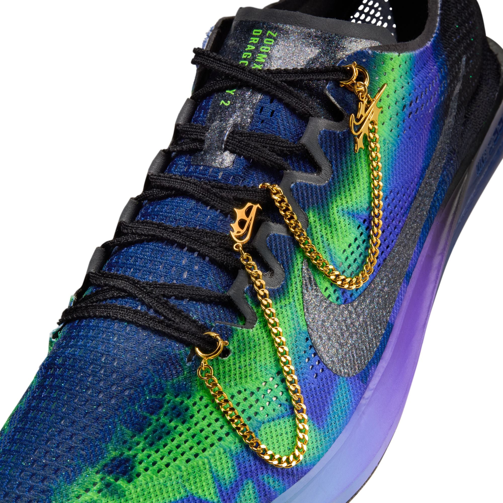 Unisex Dragonfly 2 Glam (500 - Fierce Purple/Black-Electric Green