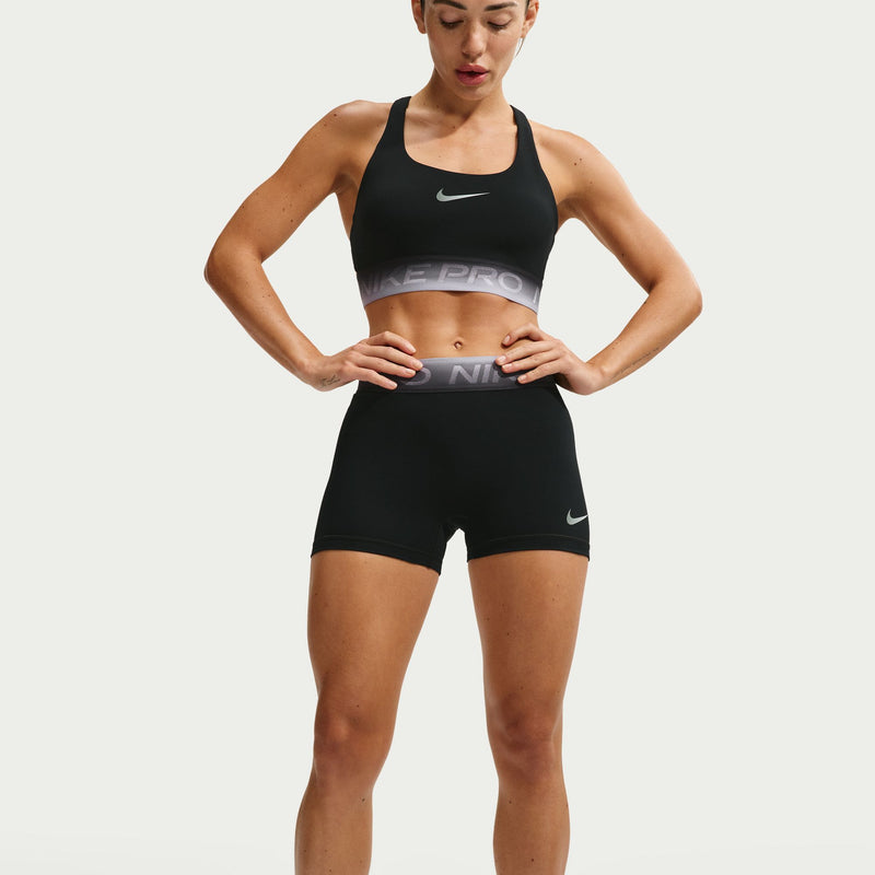 Women's Pro 3" Mid-Rise Shorts (010 - Black/Ghost)
