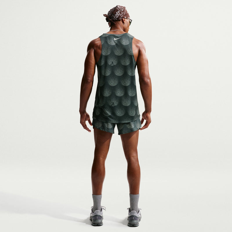 Men's Stride Dri-FIT 5" Brief-Lined Running Shorts (317 - Black/Spruce)