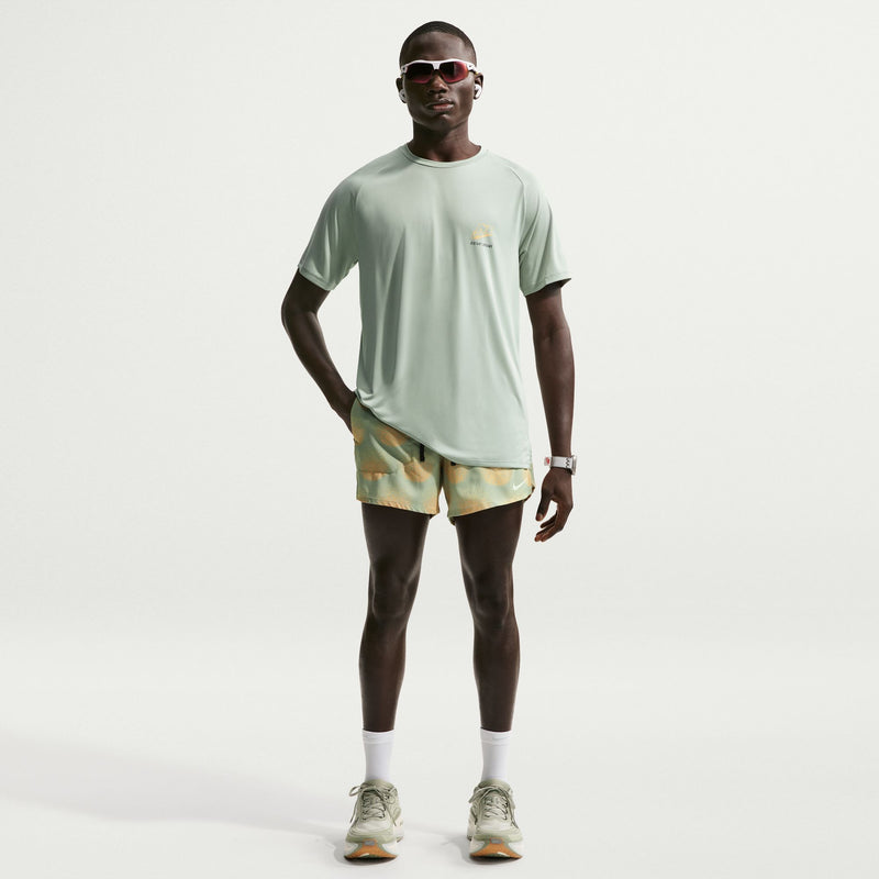 Men's Stride Dri-FIT 5" Brief-Lined Running Shorts (370 - Jade Horizon)