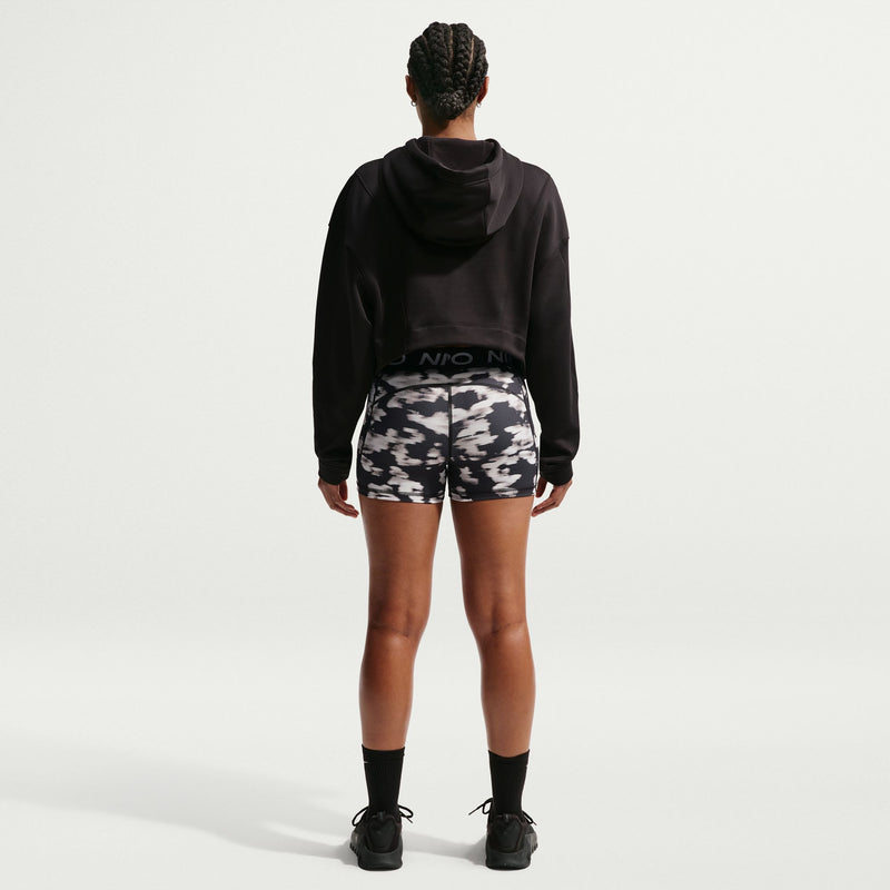 Women's Pro 3" Mid-Rise Printed Biker Shorts (010 - Black/White)
