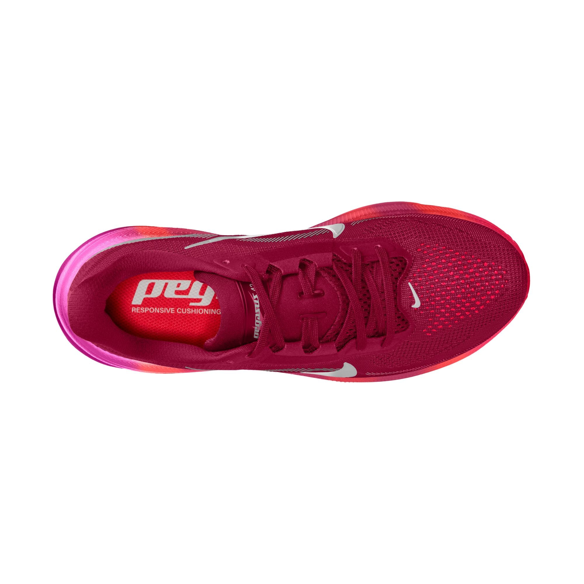 Women's Pegasus 42 SE (600 - Team Red/Barely Green-Atomic Pink