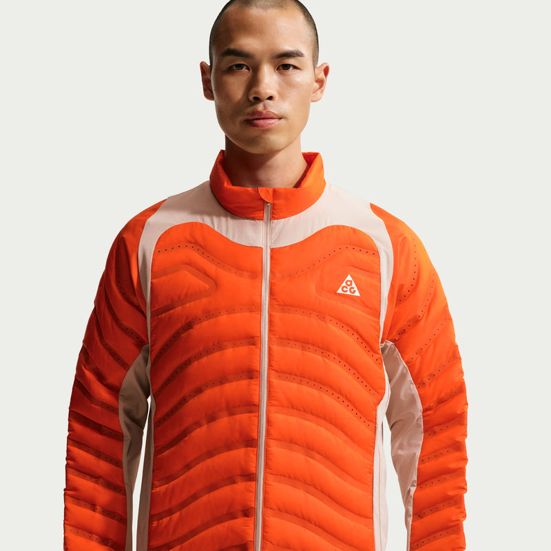 Men's ACG "Lava Loft" Therma-FIT Jacket (819 - Safety Orange/Cream II/Summit White)