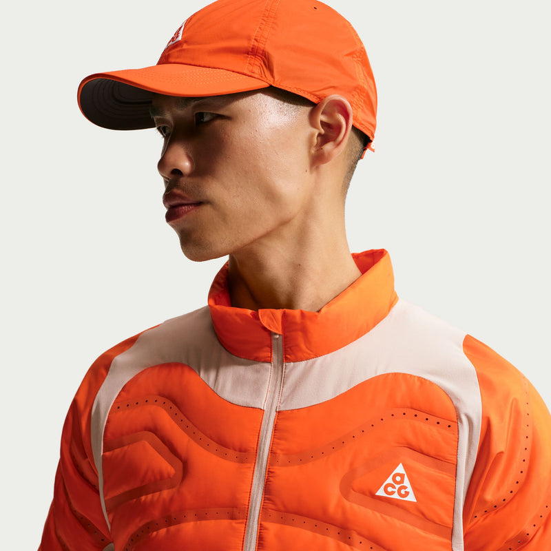 Men's ACG "Lava Loft" Therma-FIT Jacket (819 - Safety Orange/Cream II/Summit White)