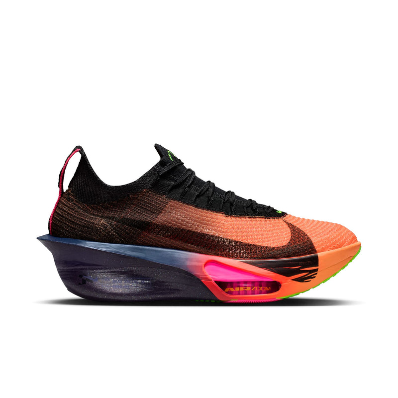 Women's Alphafly 3 Glam (800 - Orange Pulse/Black-Purple Dynasty)