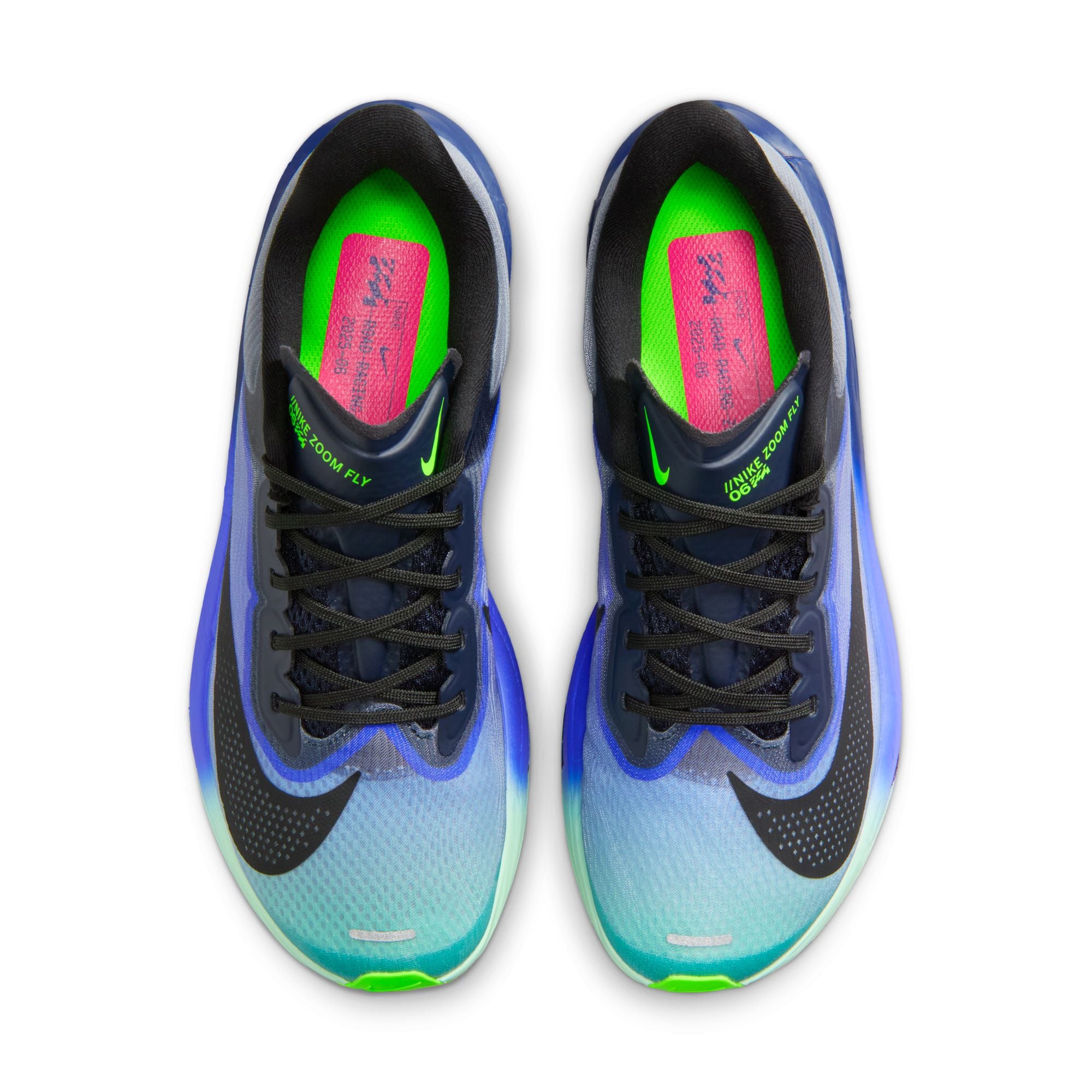 Women's Zoom Fly 6 Glam (Dark Obsidian/Black-Racer Blue) — TC