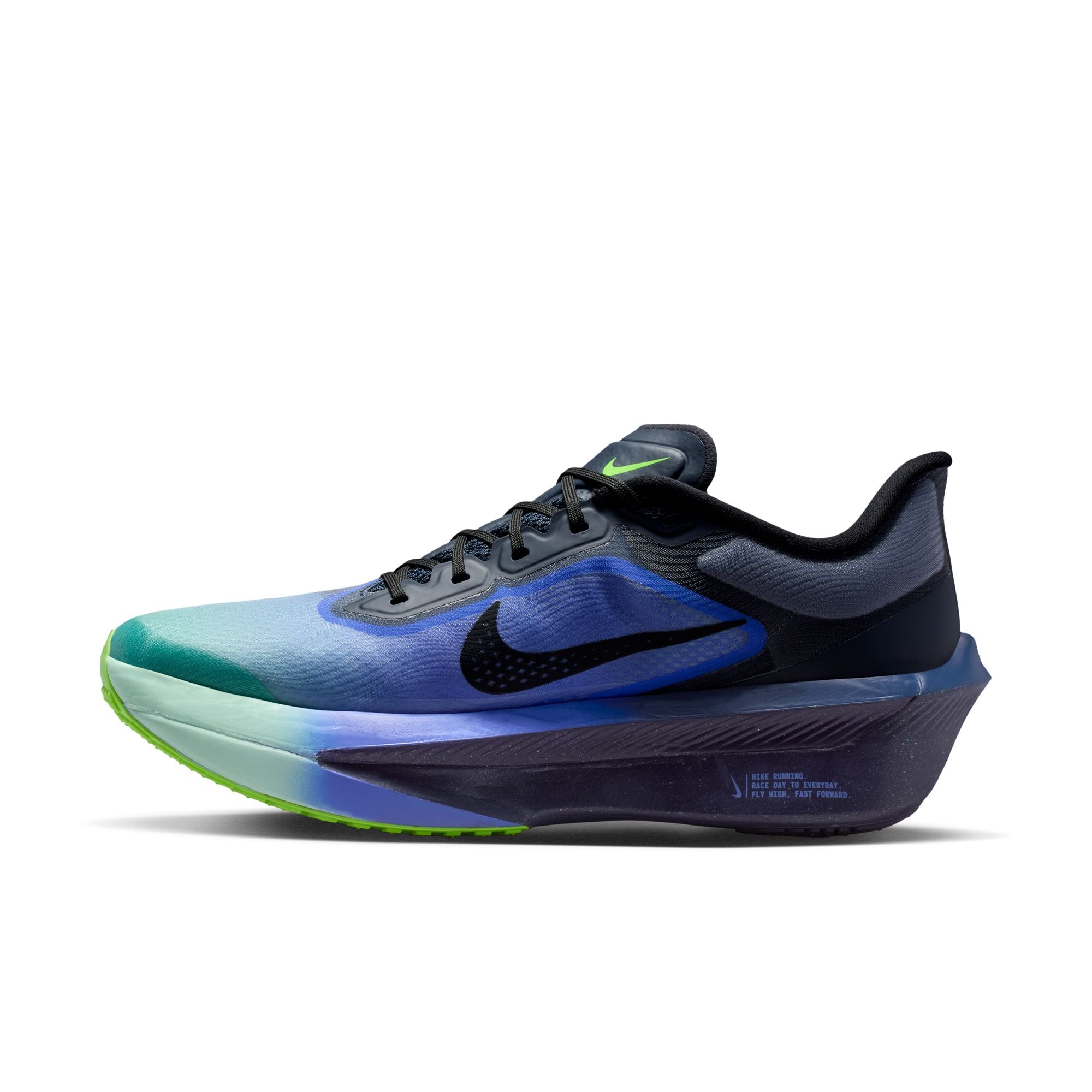 Men's Zoom Fly 6 (400 - Dark Obsidian/Black-Racer Blue) — TC