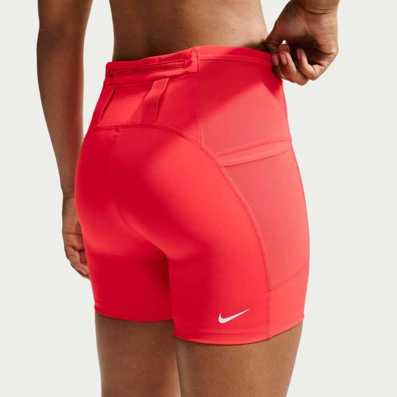Women's ACG Dri-FIT High-Waisted 4" Trail Running Shorts (696 - Lt Crimson/Summit White)