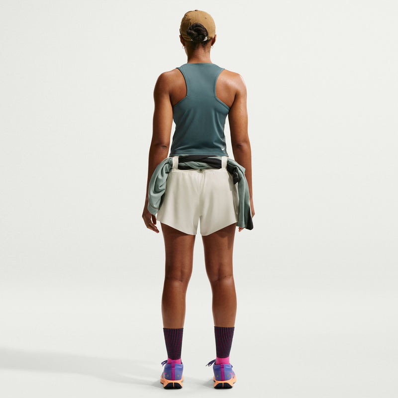 Women's ACG Dri-FIT Mid-Rise Brief-Lined Trail Running Shorts (020 - Sea Glass/Sea Glass/Summit White)