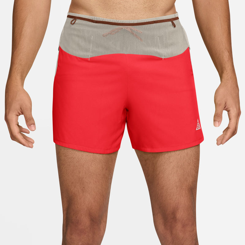 Men's ACG "Second Sunrise" Dri-FIT ADV 5" Brief-Lined Shorts (696 - Lt Crimson/Lt Crimson/Summit White)