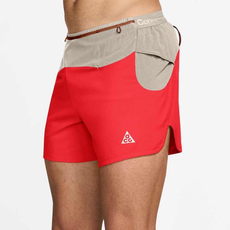 Men's ACG "Second Sunrise" Dri-FIT ADV 5" Brief-Lined Shorts (696 - Lt Crimson/Lt Crimson/Summit White)