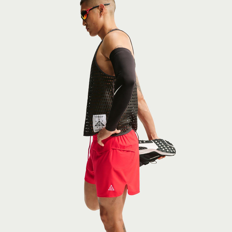 Men's ACG "Second Sunrise" Dri-FIT ADV 5" Brief-Lined Shorts (696 - Lt Crimson/Lt Crimson/Summit White)