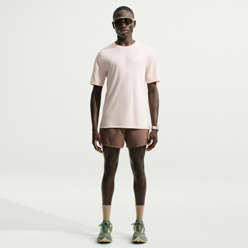 Men's ACG "Solar Chase" Dri-FIT ADV Trail Running Top (104 - Lt Orewood Brn/Summit White)