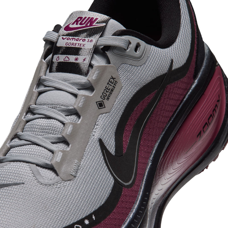 Women's Vomero 18 GORE-TEX (Lt Smoke Grey/Black-Pink Smoke)