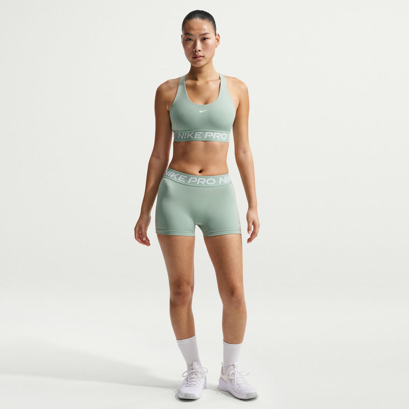 Women's Pro 3" Mid-Rise Biker Shorts (006 - Steam/White)