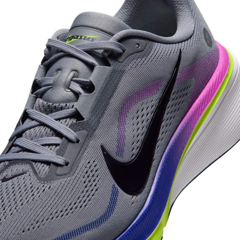 Men's Pegasus 42 (Stealth/Purple Dynasty-Volt-Crimson Tint)