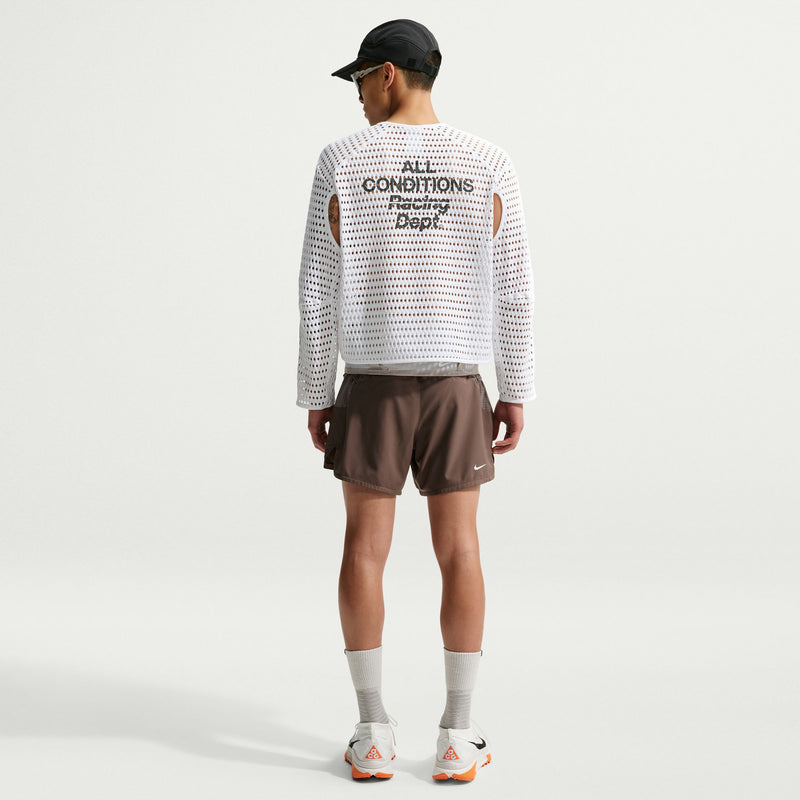 Men's ACG Radical AirFlow NXT Dri-FIT Long-Sleeve Trail Running Top (100 - White/Anthracite)