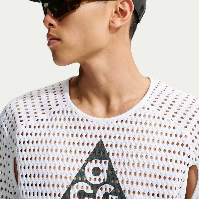 Men's ACG Radical AirFlow NXT Dri-FIT Long-Sleeve Trail Running Top (100 - White/Anthracite)