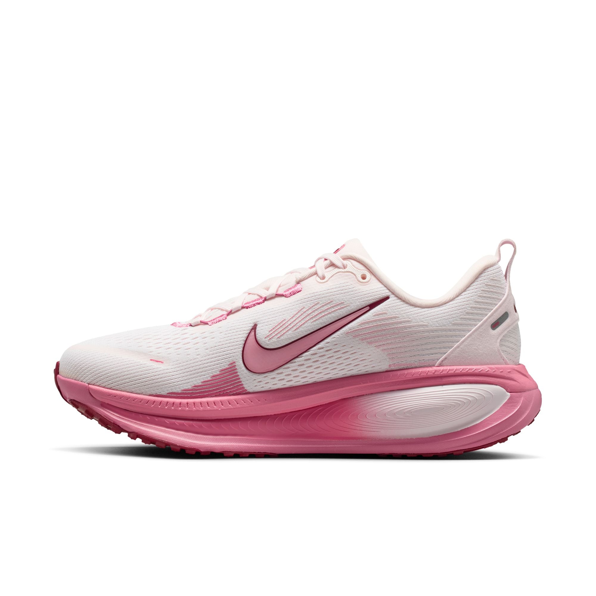 Women's Vomero 18 (100 - White/Peony-Pearl Pink-Team Red) — TC
