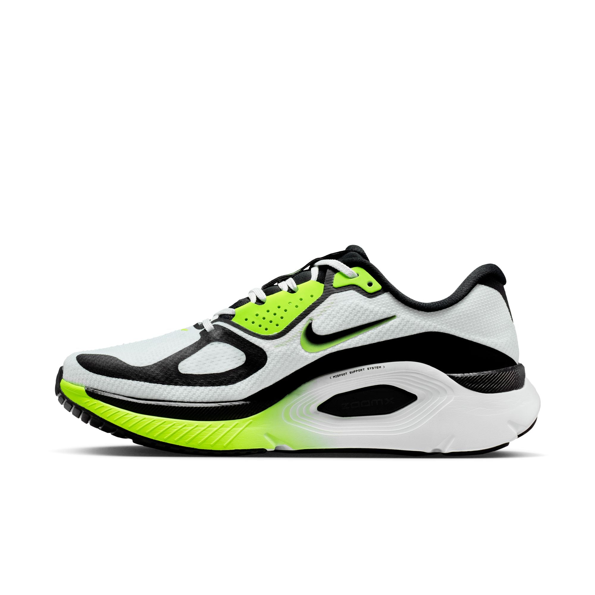 ゼラ【103-003】ウルトラ Men's Structure Plus (100 - White/Black-Volt) — TC Running Co