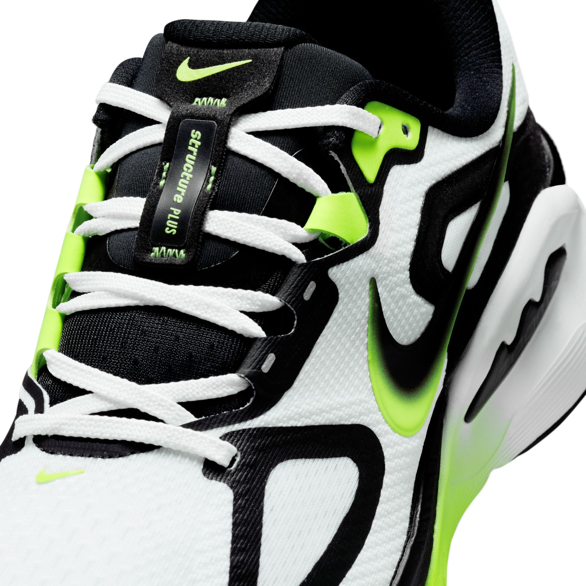 Men's Structure Plus (100 - White/Black-Volt) — TC Running Co