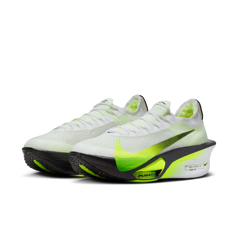 Men's Alphafly 3 (100 - White/Black Volt-Barely Volt)