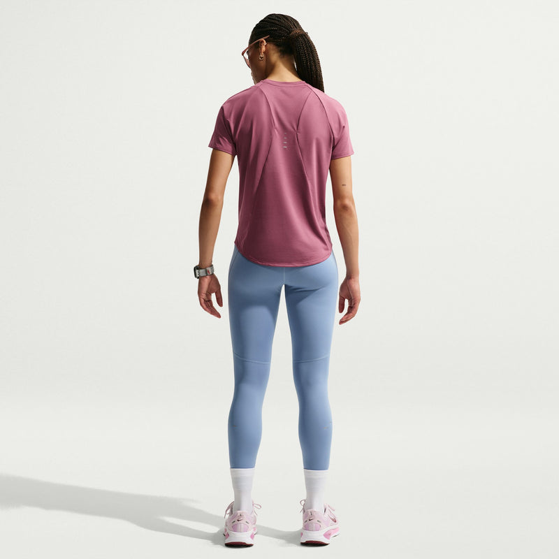 Women's Swift Dri-FIT Short-Sleeve Running Top (654 - Pink Smoke/Reflective Silver)