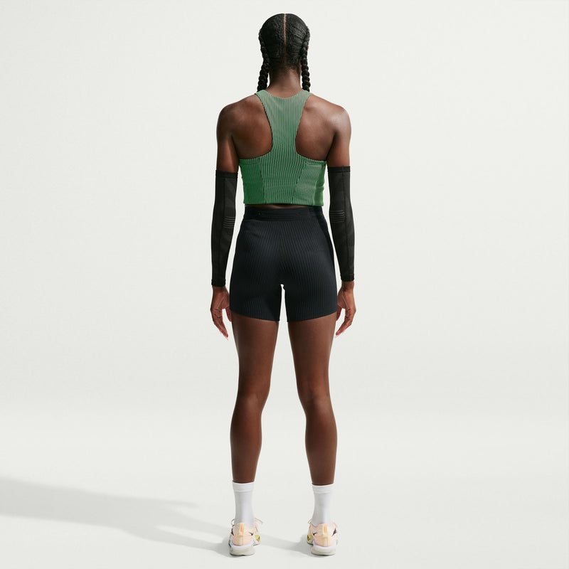 Women's AeroSwift Dri-FIT ADV Tight Running Shorts (010 - Black/Black/White/White)