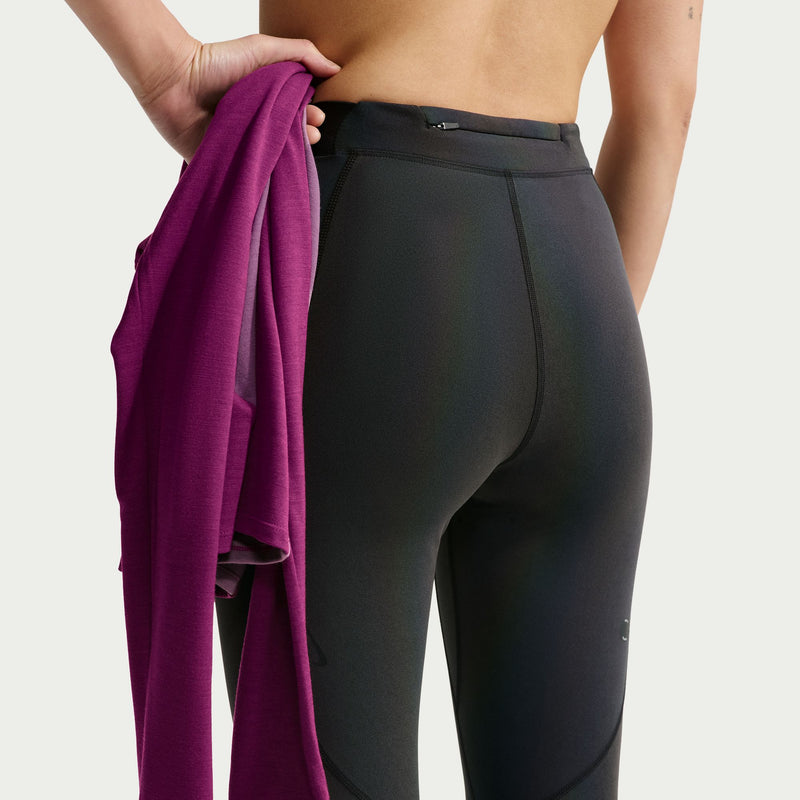 Women's NikeLab | Running Flash High-Waisted Leggings with No Front Seam (Rainbow/Black)