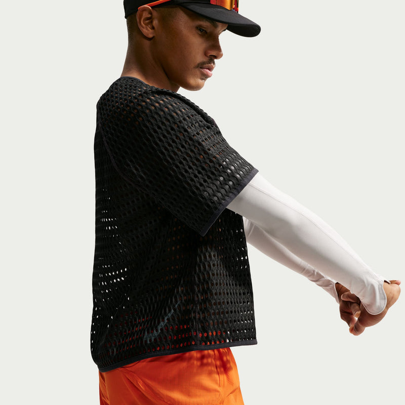 Men's ACG Radical AirFlow Dri-FIT Short-Sleeve Trail Running Top (060 - Anthracite/Cool Grey)