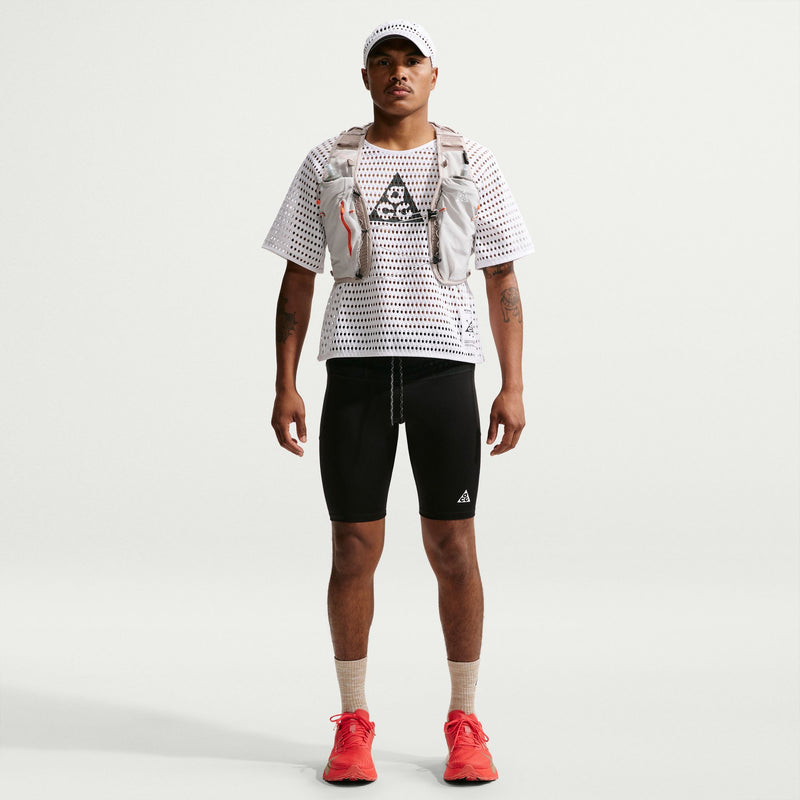 Men's ACG Radical AirFlow Dri-FIT Short-Sleeve Trail Running Top (100 - White/Anthracite)