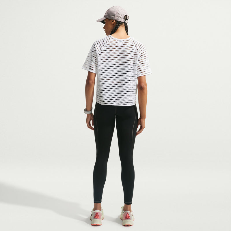 Women's ACG Radical AirFlow Dri-FIT Short-Sleeve Trail Running Top (100 - White/Anthracite)