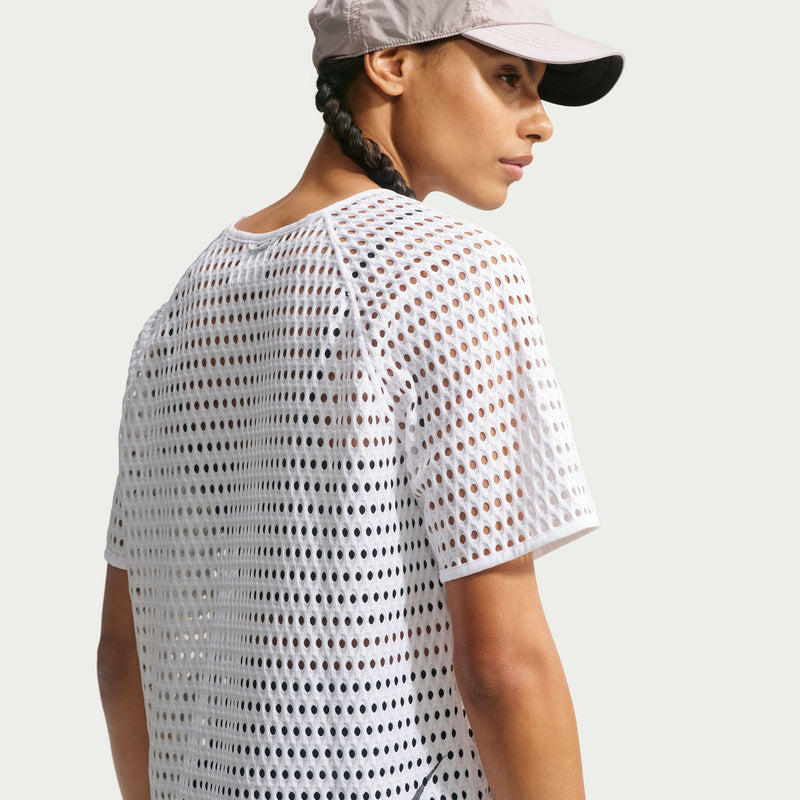 Women's ACG Radical AirFlow Dri-FIT Short-Sleeve Trail Running Top (100 - White/Anthracite)