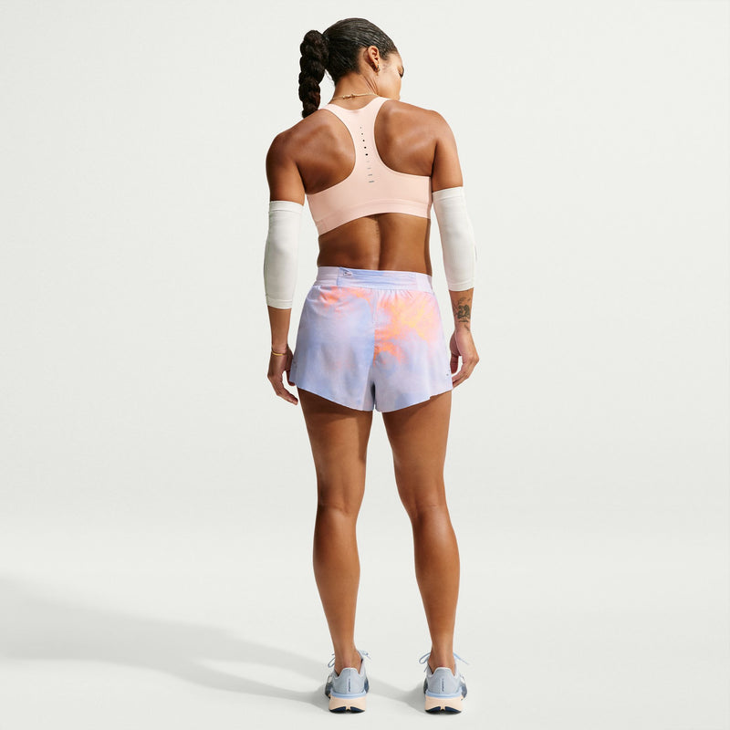 Women's Swift Dri-FIT Mid-Rise 2.5" Brief-Lined Running Shorts (494 - Royal Pulse/Pleached Lilac)
