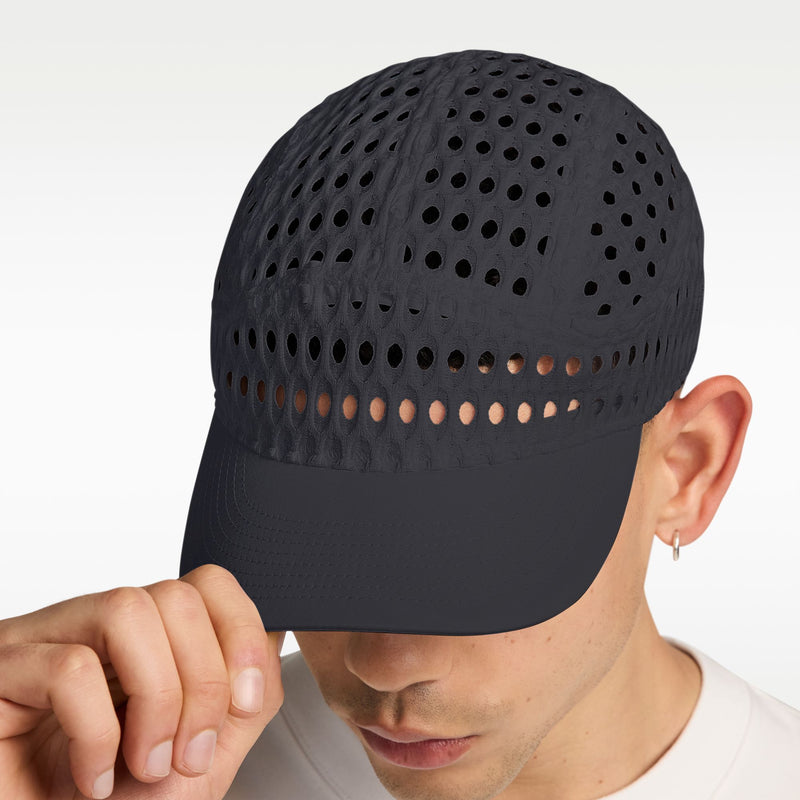 Unisex ACG Radical AirFlow Fly Cap Adjustable Dri-FIT Trail Running Hat (060 - Anthracite/Anthracite)