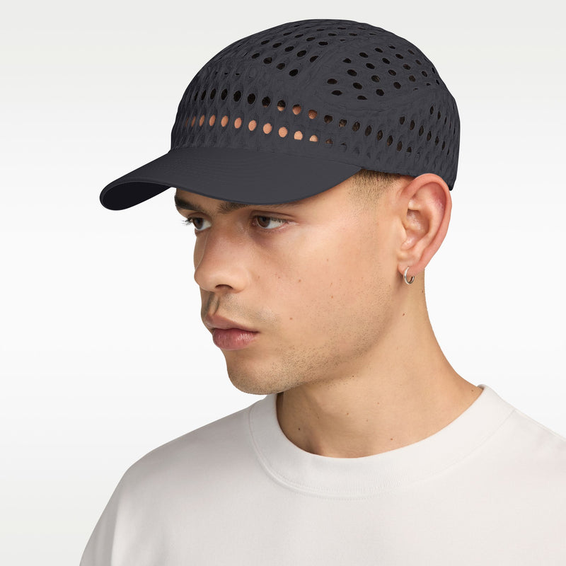 Unisex ACG Radical AirFlow Fly Cap Adjustable Dri-FIT Trail Running Hat (060 - Anthracite/Anthracite)