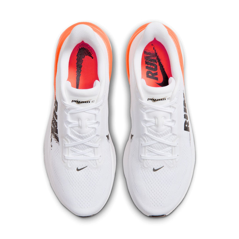 Men's Pegasus 42 (White/Black-White-Total Orange)