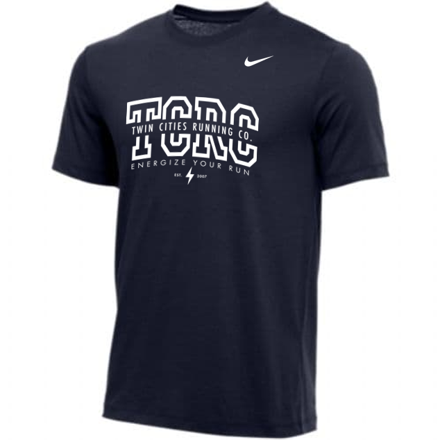 Unisex TCRC x Nike Cotton Tee (Navy/White)
