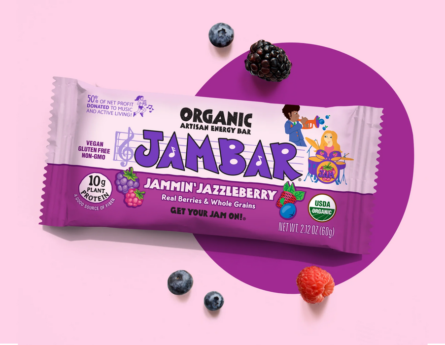 JAMBAR Organic Energy Bars