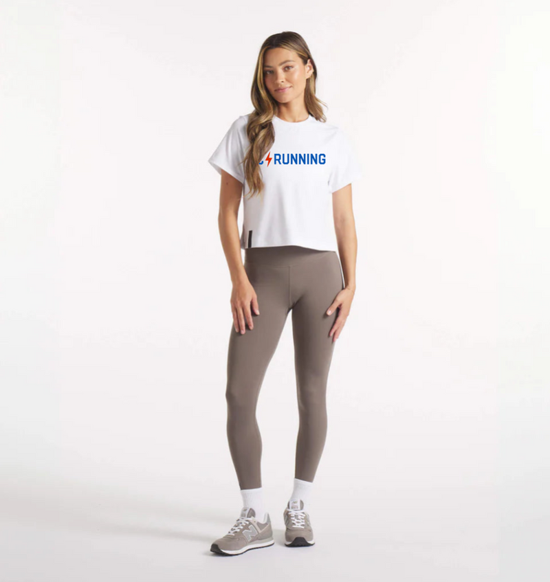 Women's TCRC x UNRL Boxy Ultra Tee (White)